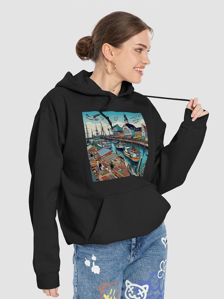 Harbor Hustle Hoodie | Bremerhaven city product image (1)