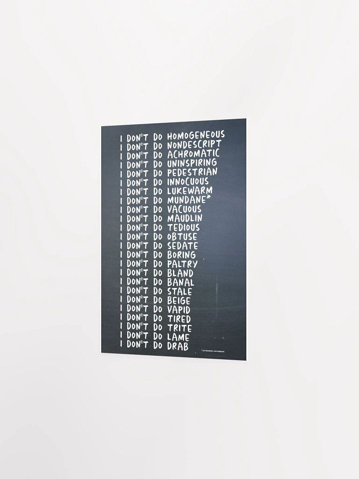 Mundane Series - justadandak.com [I don't do / no colour / portrait] product image (2)