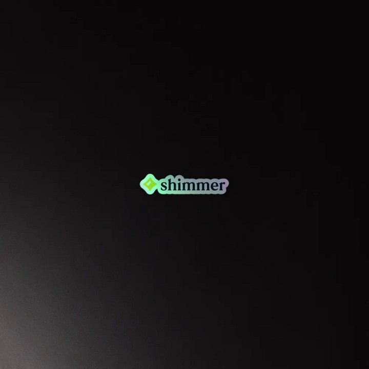 Shimmer Kiss-cut Holographic Sticker product image (4)
