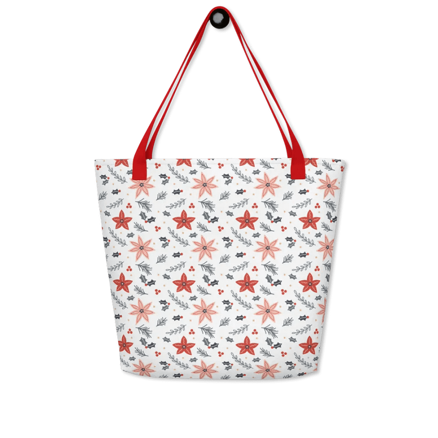 Christmas Floral Tote product image (3)