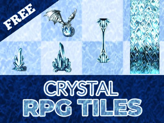 FREE RPG Maker Crystal Dungeon Mini-Tileset product image (1)