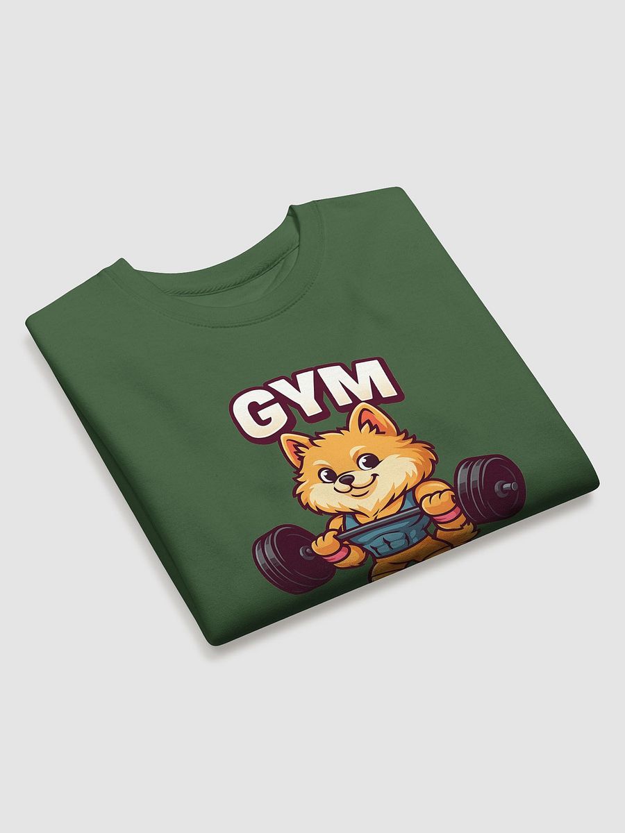 Gym Pom Cartoon Dog Premium Sweatshirt product image (3)