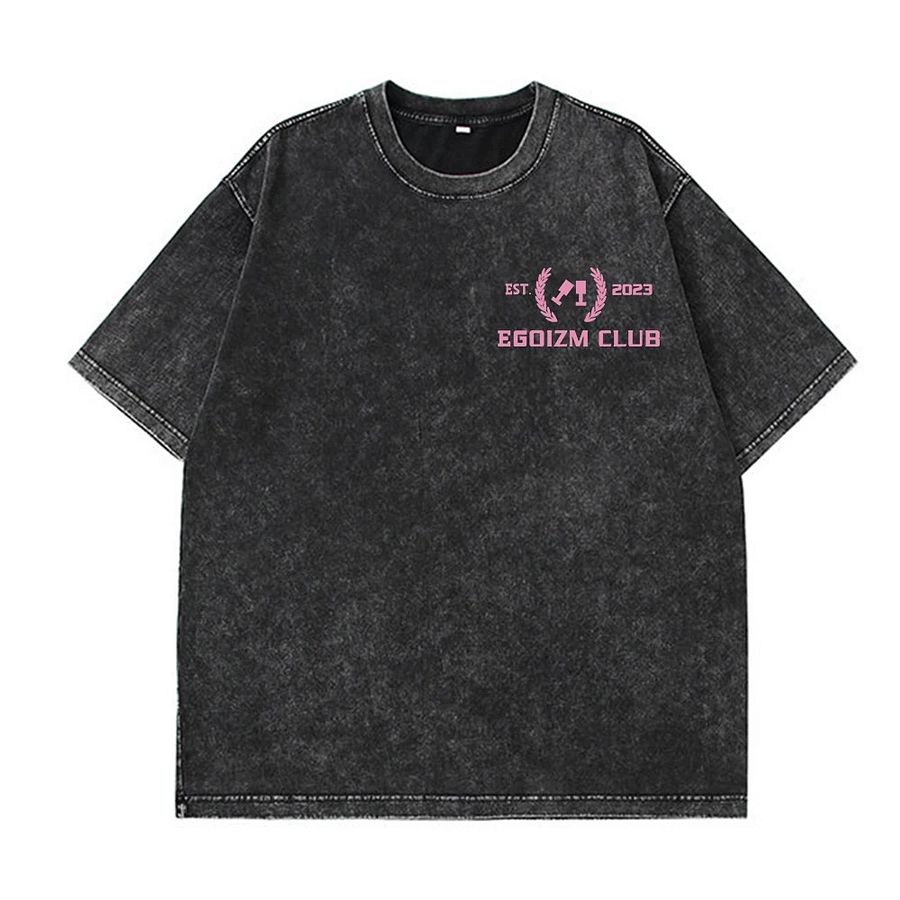 100% Cotton Letter Print T Shirt product image (6)