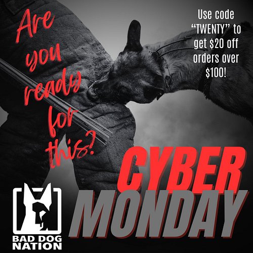 CYBER MONDAY IS LIVE.
Click fast. Get $20 off orders over $100 with code 