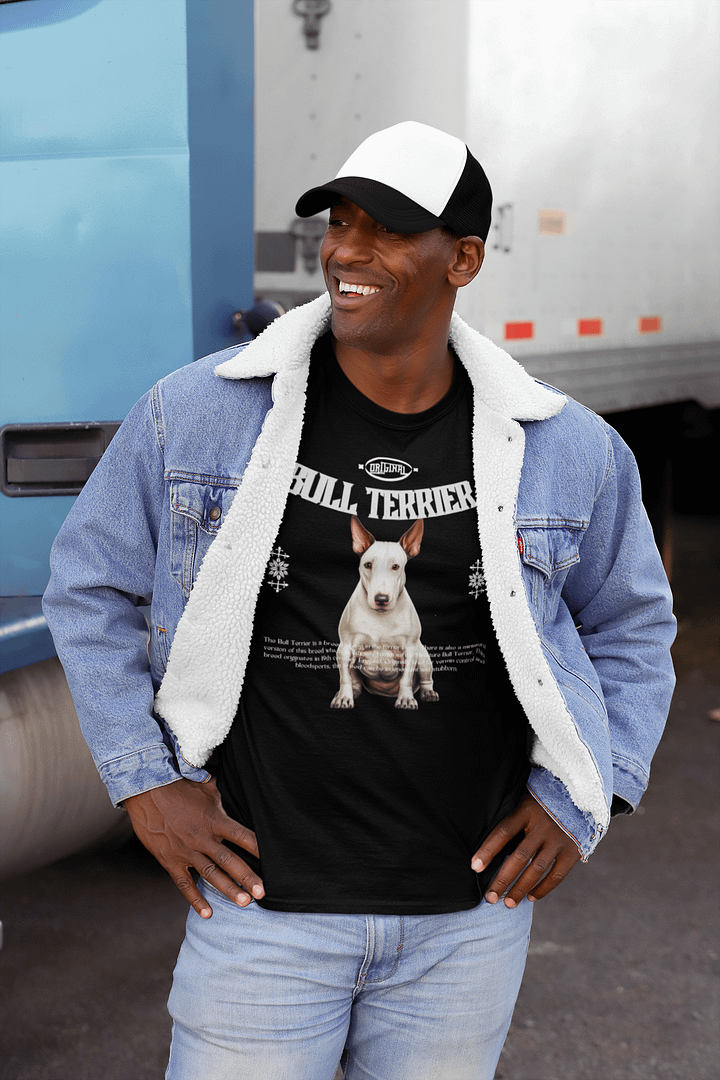 Dark Color Bull Terrier Regular Fit T-shirt product image (1)