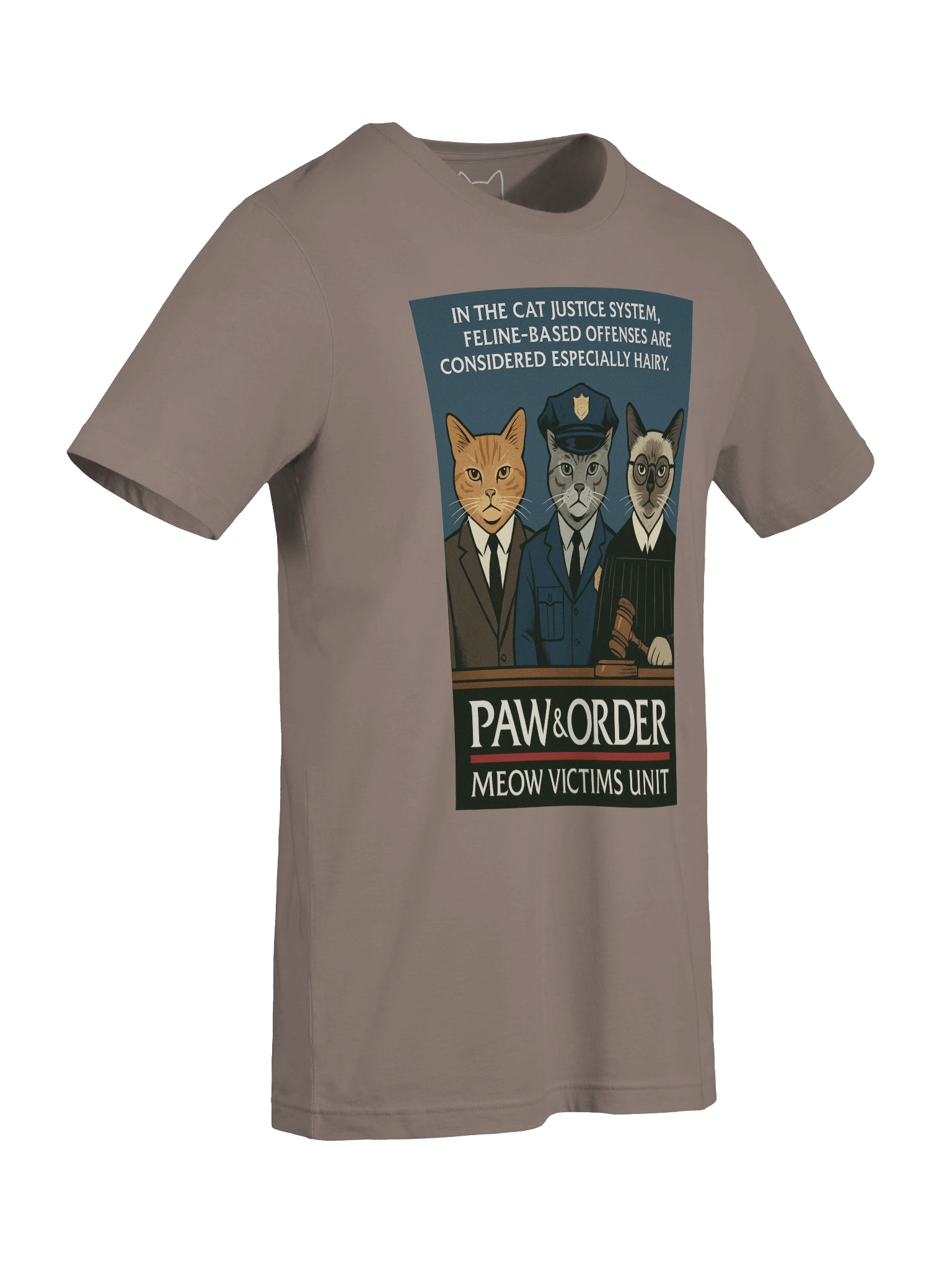 Paw and Order Parody Faux TV Show Unisex T-Shirt product image (117)