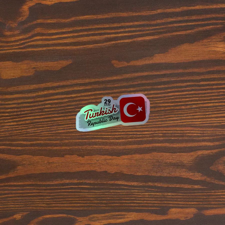Turkish Republic Day Celebration Design - 29 Ekim Commemorative Sticter product image (5)