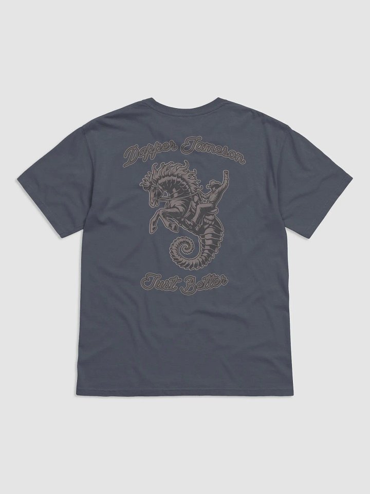 CUHBOY & SEAHORSE T SHIRT (DENIM) product image (2)