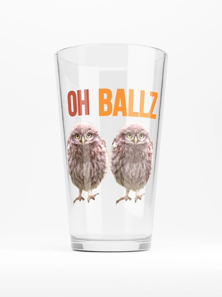 OH BALLZ PINT GLASS product image (1)