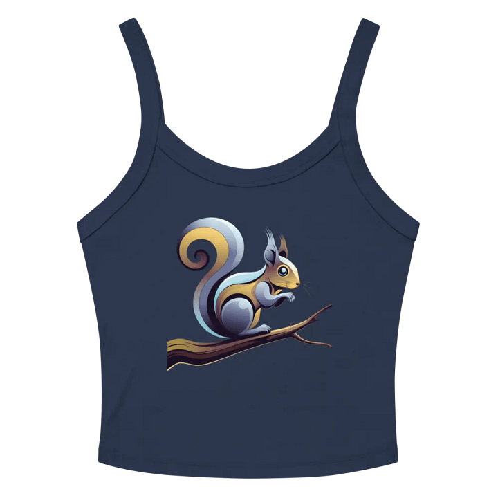 Squirrel Whimsy Micro-Rib Tank product image (2)