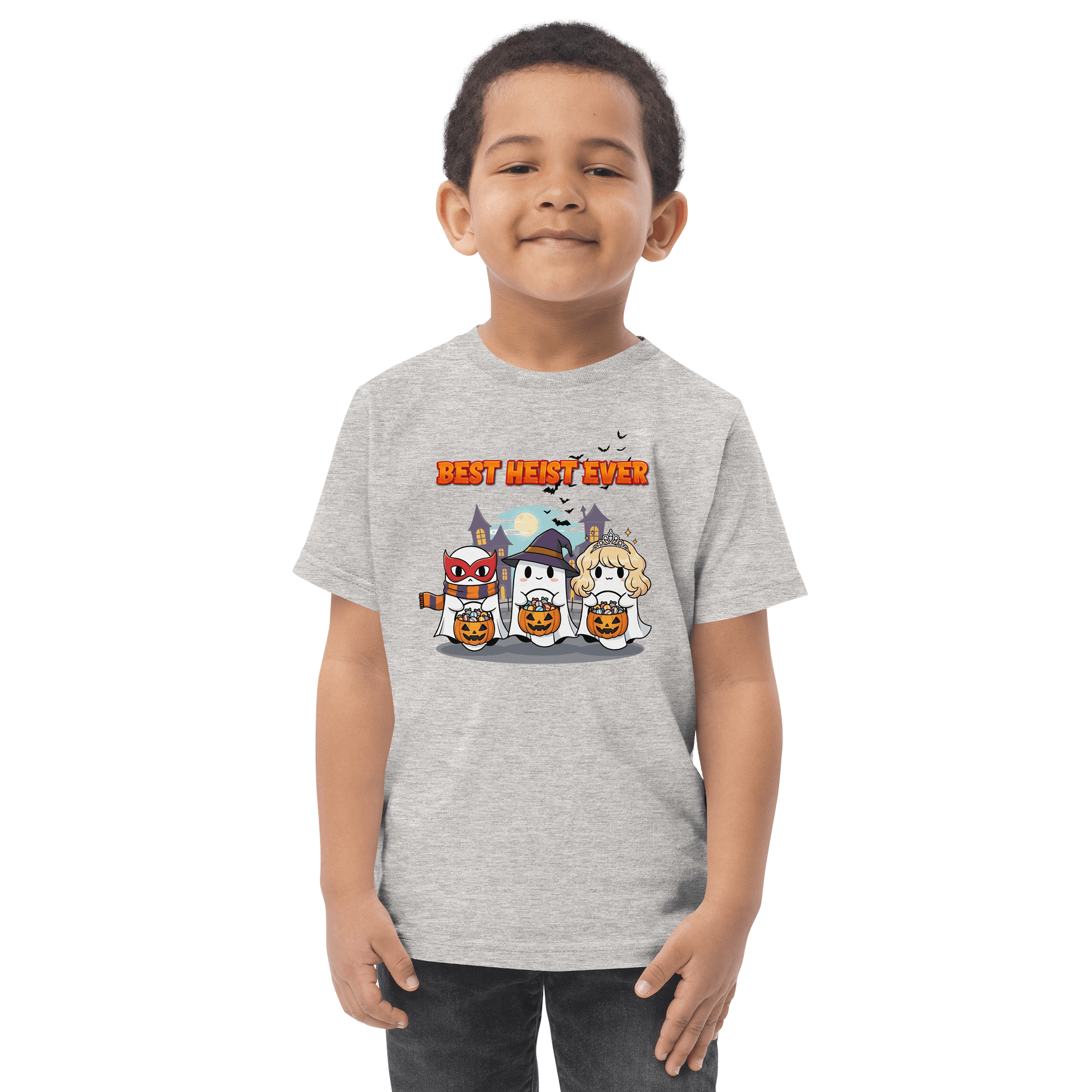 Best Heist Ever Halloween Kids T-Shirt – Trick-or-Treat Graphic Tee for Boys & Girls | Spooky Fun Halloween Shirt product image (2)