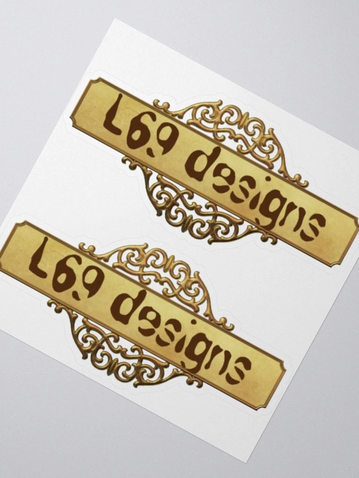 SIXTY NINE DESIGNS gold banner product image (2)