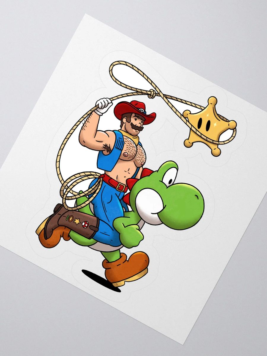 Cowboy Plumber Sticker product image (4)