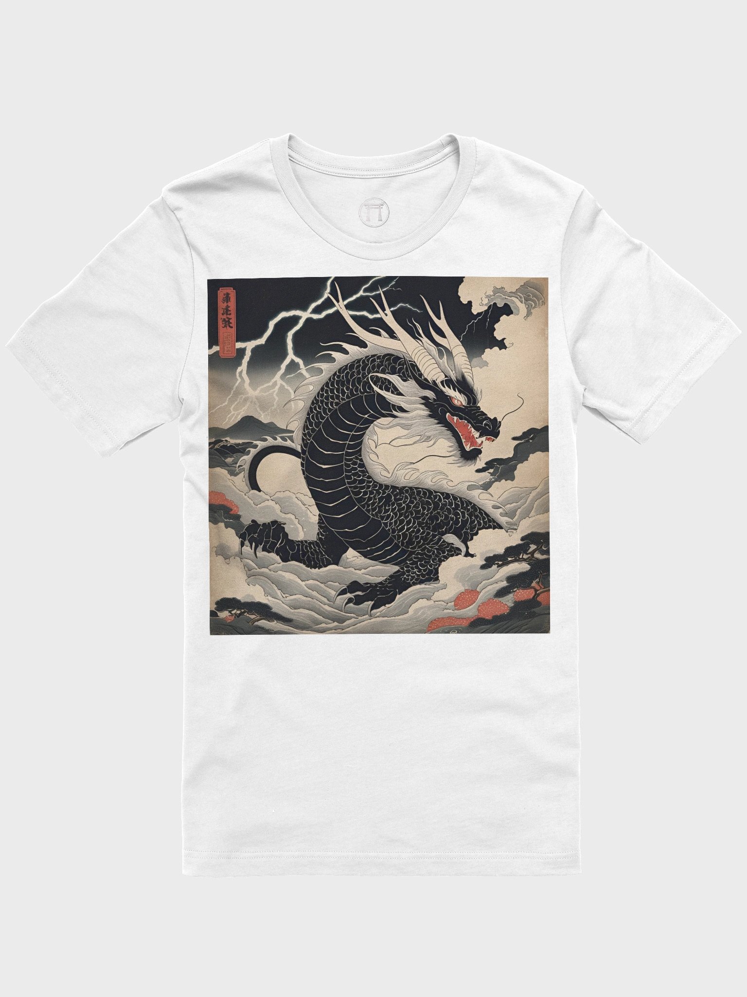 Ryoshin - Kurai Ryū (Dark Dragon), Ancient Ryū Collection, T-Shirt, Front Design product image (1)