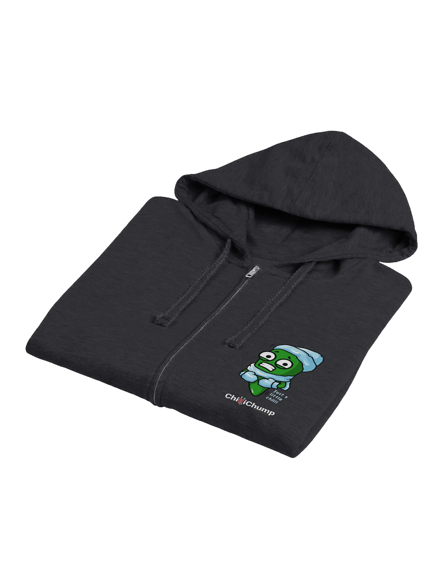 The Little Chilli Winter Shivers Collection - Zip Fleece Hoodie - Pocket - Dark! product image (2)