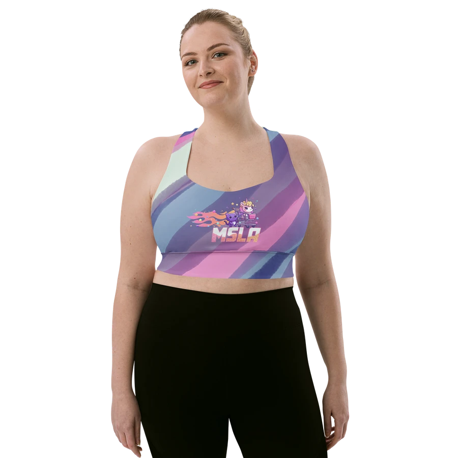 MSLA Sparkles Amigos - Longline Sports Bra product image (3)