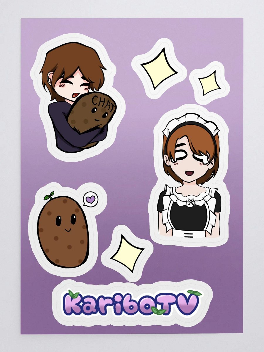KariboTV Classic Sticker Sheet product image (3)
