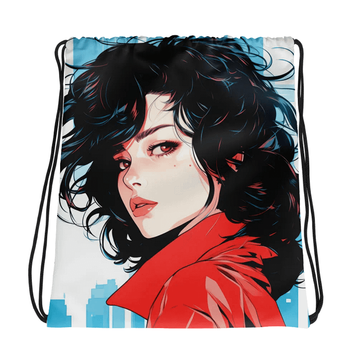Vibrant City Chic Anime Drawstring Bag product image (1)