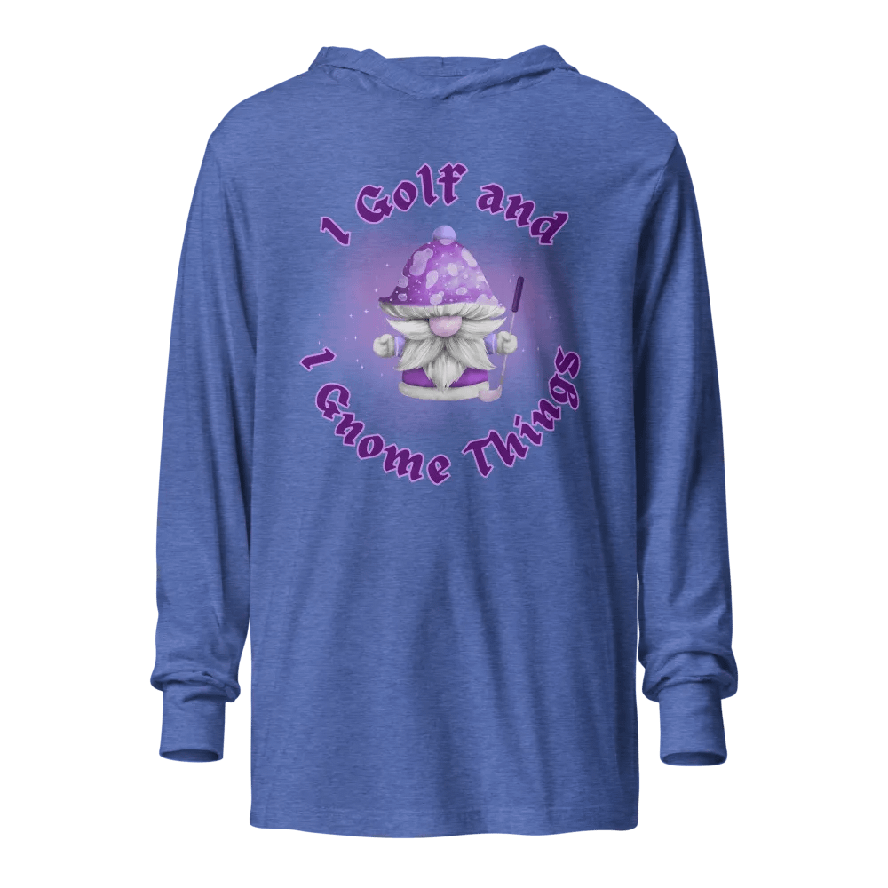 The Purple Gnome Pro hooded tee product image (1)