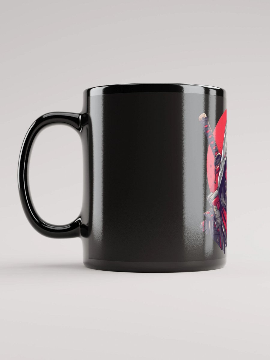 Samurai Ninja Warrior Black Ceramic Mug product image (11)