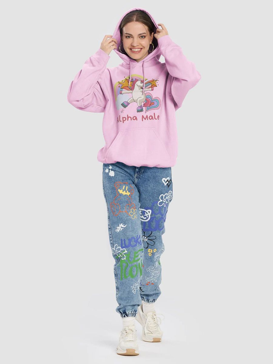Alpha Male Unicorn Hoodie product image (5)