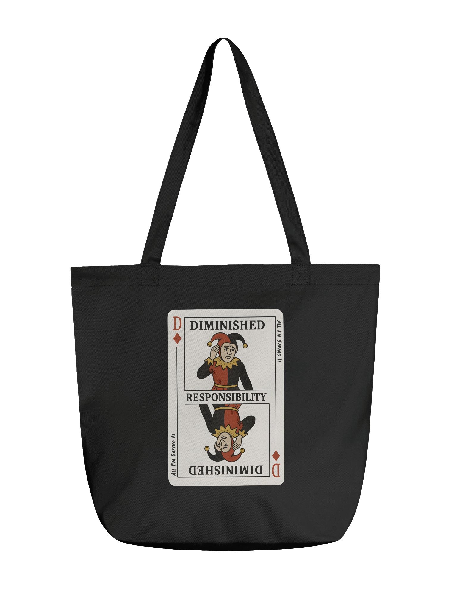 Diminished Responsibility Jester Tote Bag product image (1)