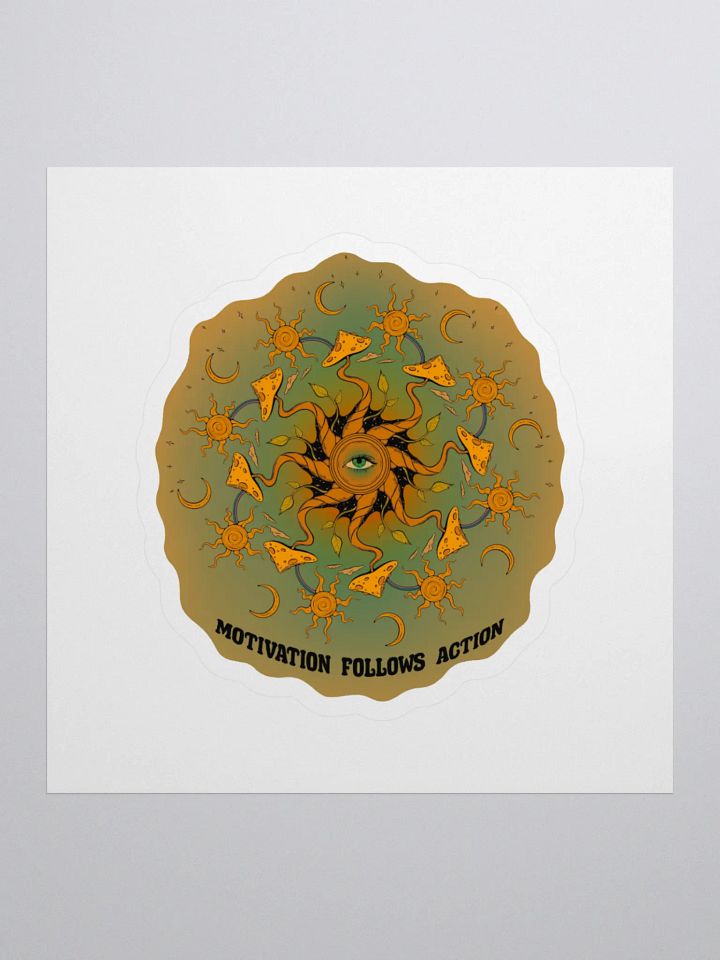 Sticker - Motivation Follows Action product image (1)