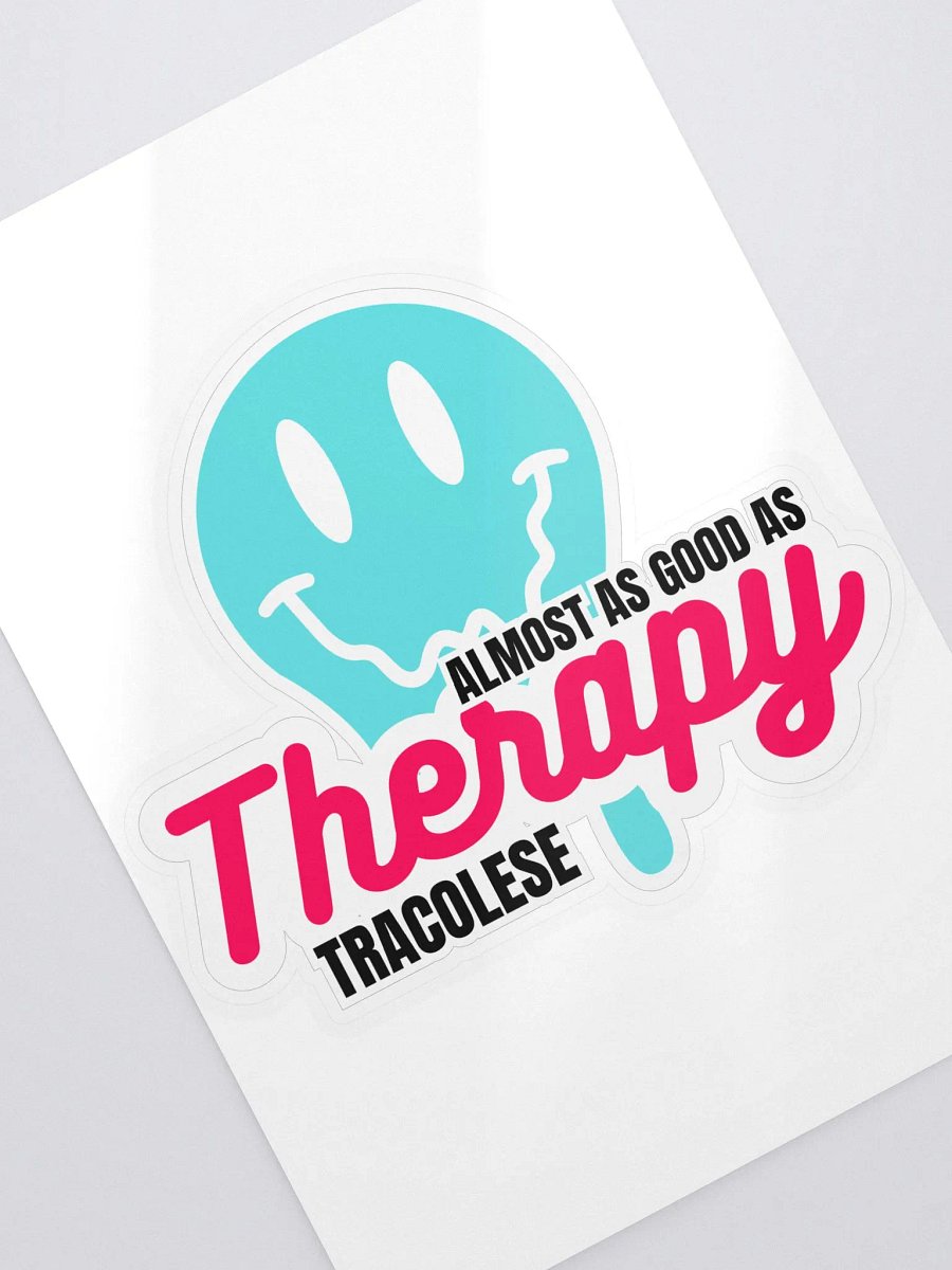 Almost as Good as Therapy - Smiley Sticker product image (2)