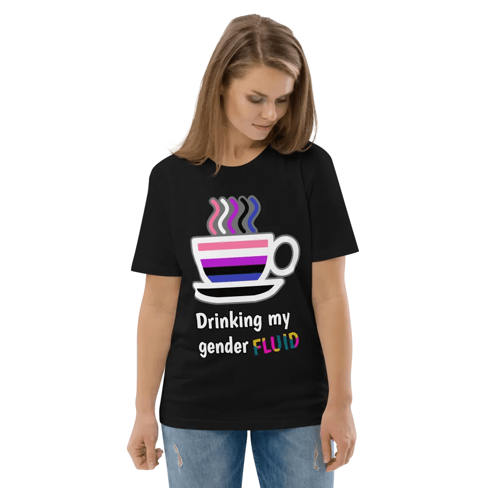 Drinking my genderfluid Tee product image (39)