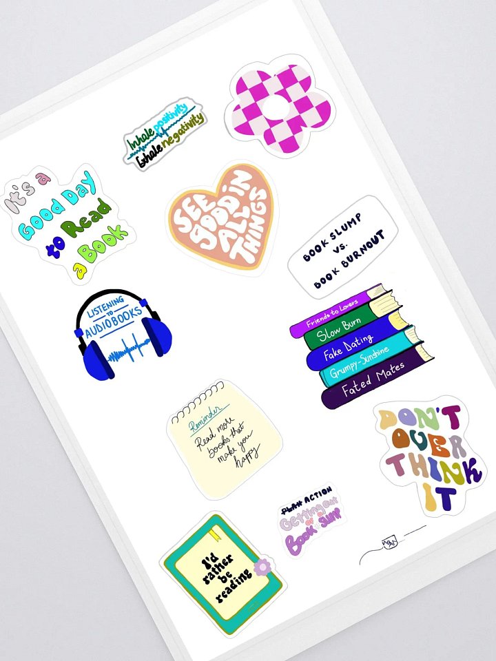 Collectible Sticker Sheet (stay focused) product image (1)