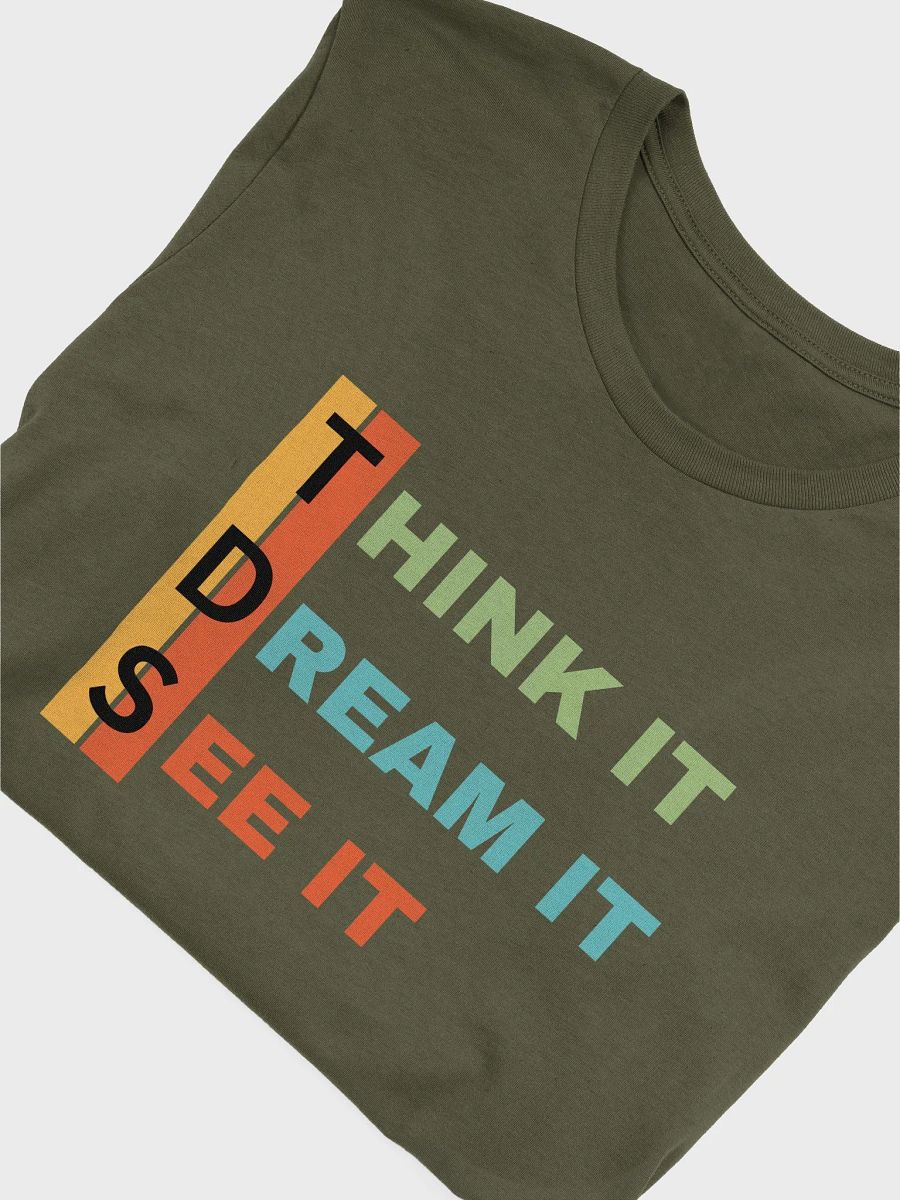 Think It, Dream It, See It - Grid T-Shirt product image (5)