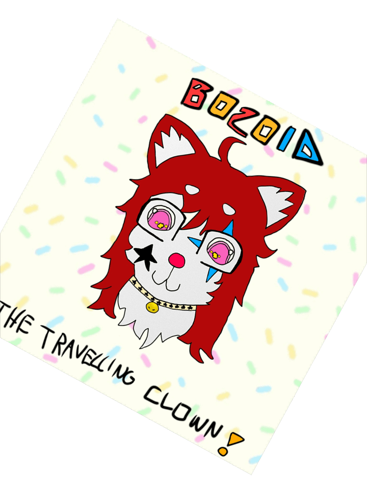Bozoid The Travelling Clown Sticker product image (4)