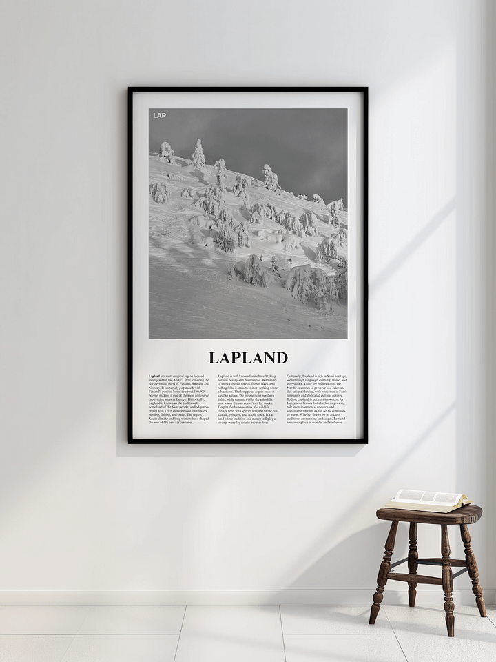 Lapland 02 Newspaper Poster product image (2)