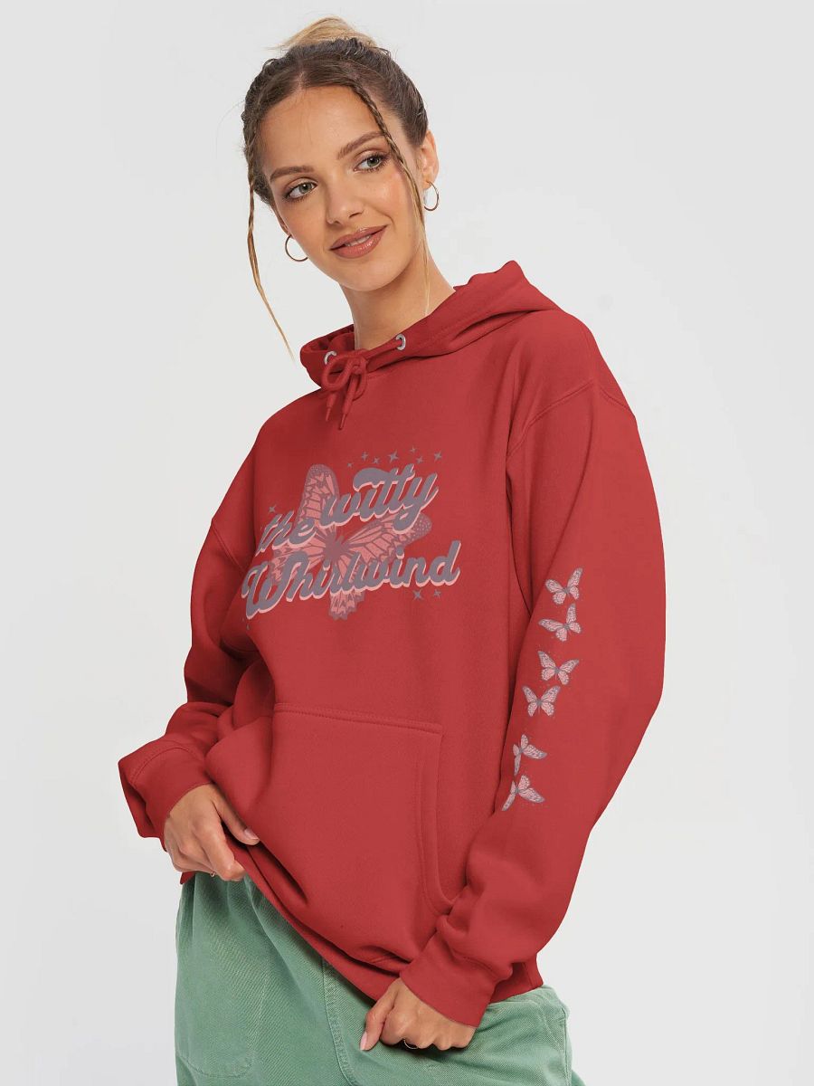 The Witty Whirlwind: Sparkling with Witty Words: Pullover Hoodie product image (9)