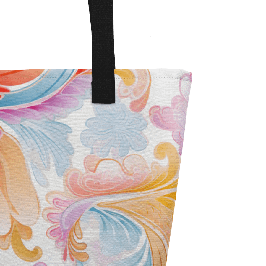 Dancing Paisley Tote Bag. product image (3)