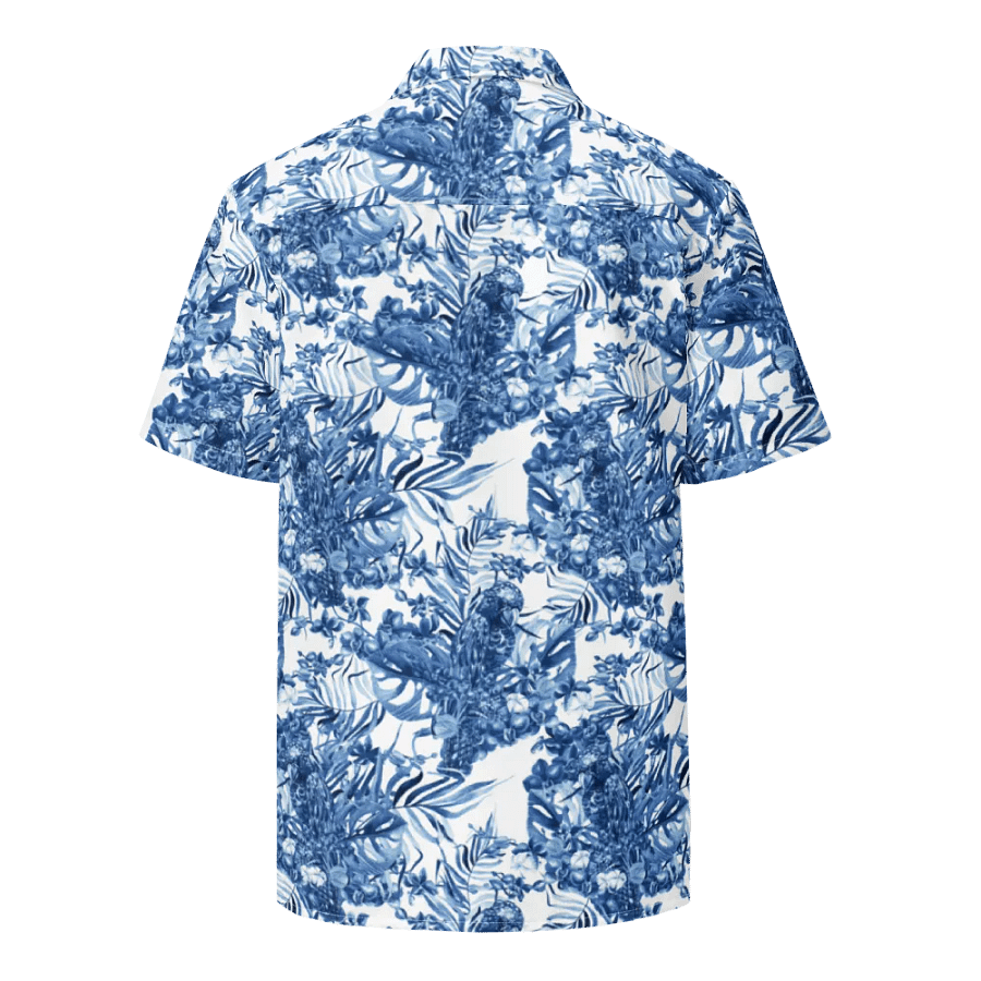 Azure Jungle | Unisex Hawaiian Shirt product image (6)