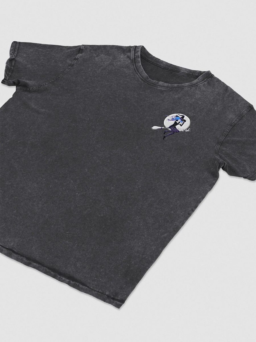 Over The Moon Embroidery Denim Tee product image (3)