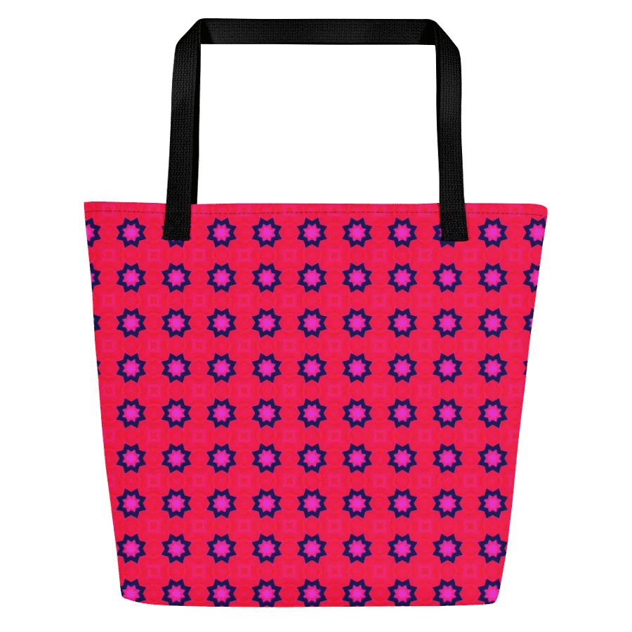 Abstract Red Tote Bag product image (4)