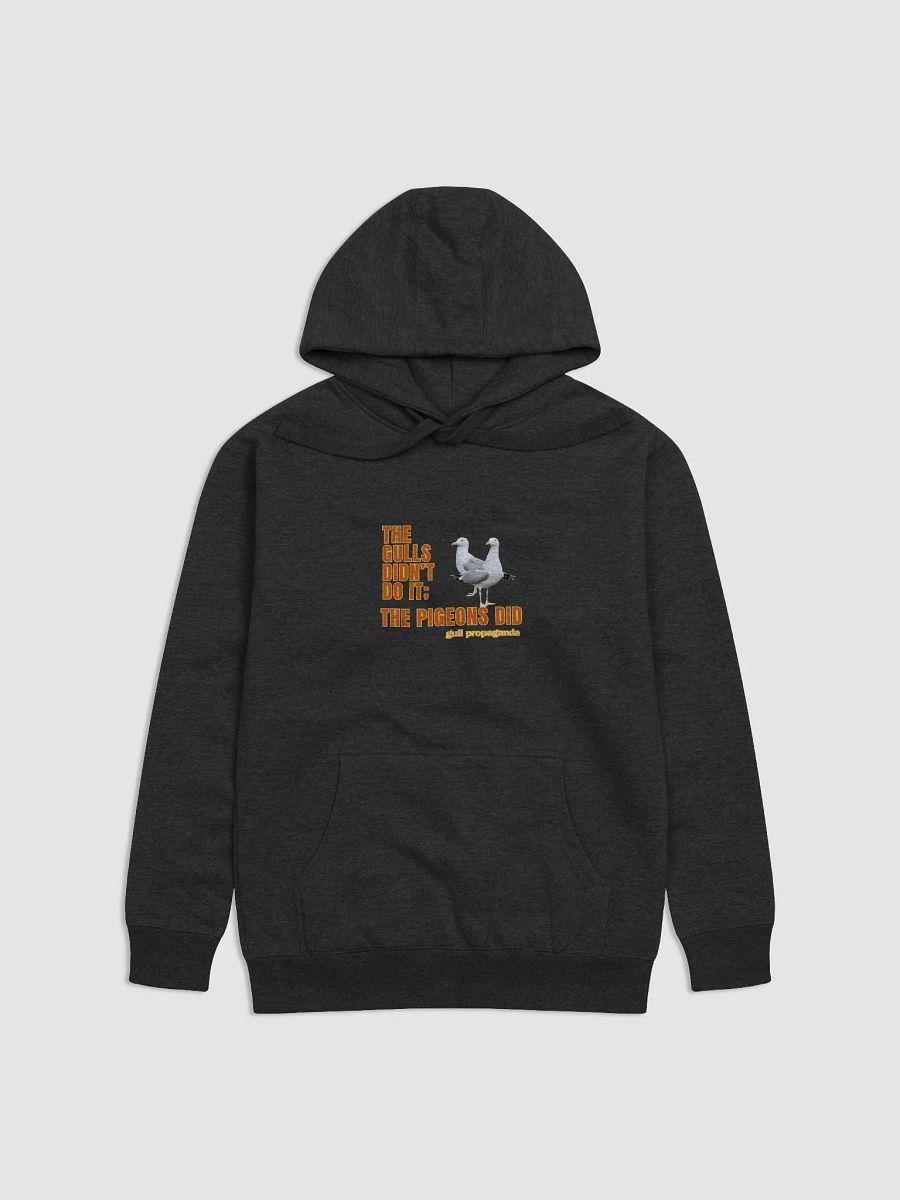 The Gulls Didn't Do it; The Pigeons Did - Gull propaganda Unisex Hoodie product image (9)