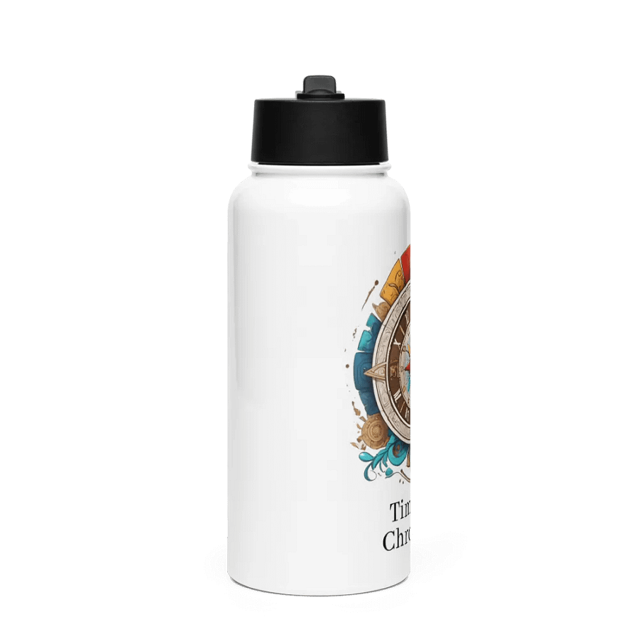 Zodiac Compass Stainless Steel Water Bottle product image (2)