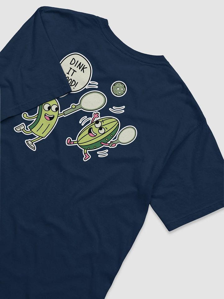 Dink It Good Pickleball Unisex Garment-Dyed T-Shirt (Back Print) product image (10)