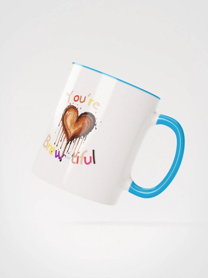 You're Brew-tiful Ceramic Mug with Color Inside product image (24)