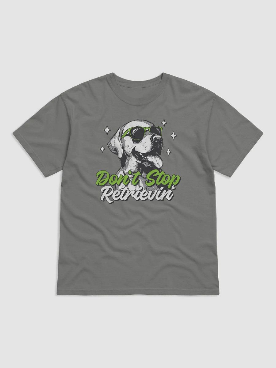 Don't Stop Retrievin' Funny Labrador Retriever T-Shirt | Retro Y2K Style Half-Tone Design for Dog Lovers product image (4)