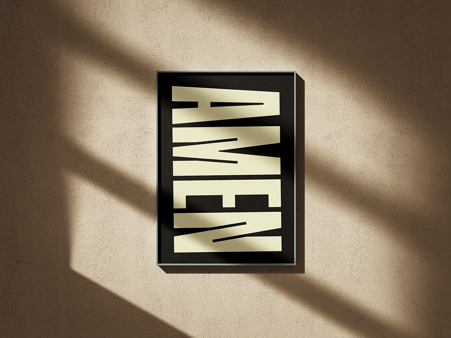 AMEN Printable Poster product image (7)