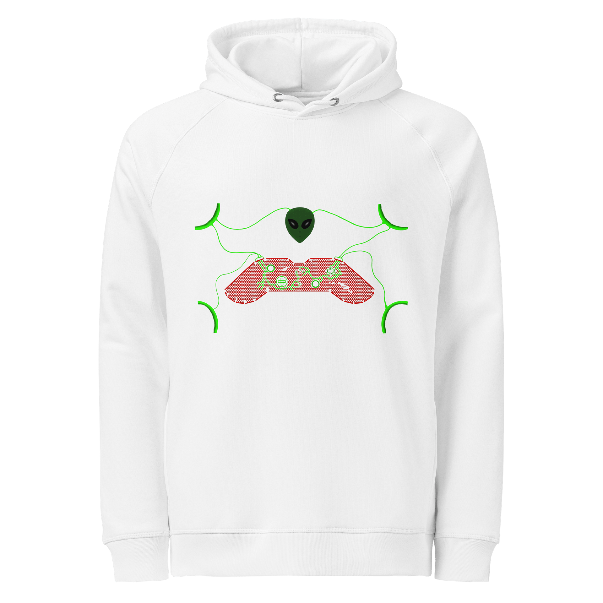 Galactic Gamer Organic Hoodie product image (1)