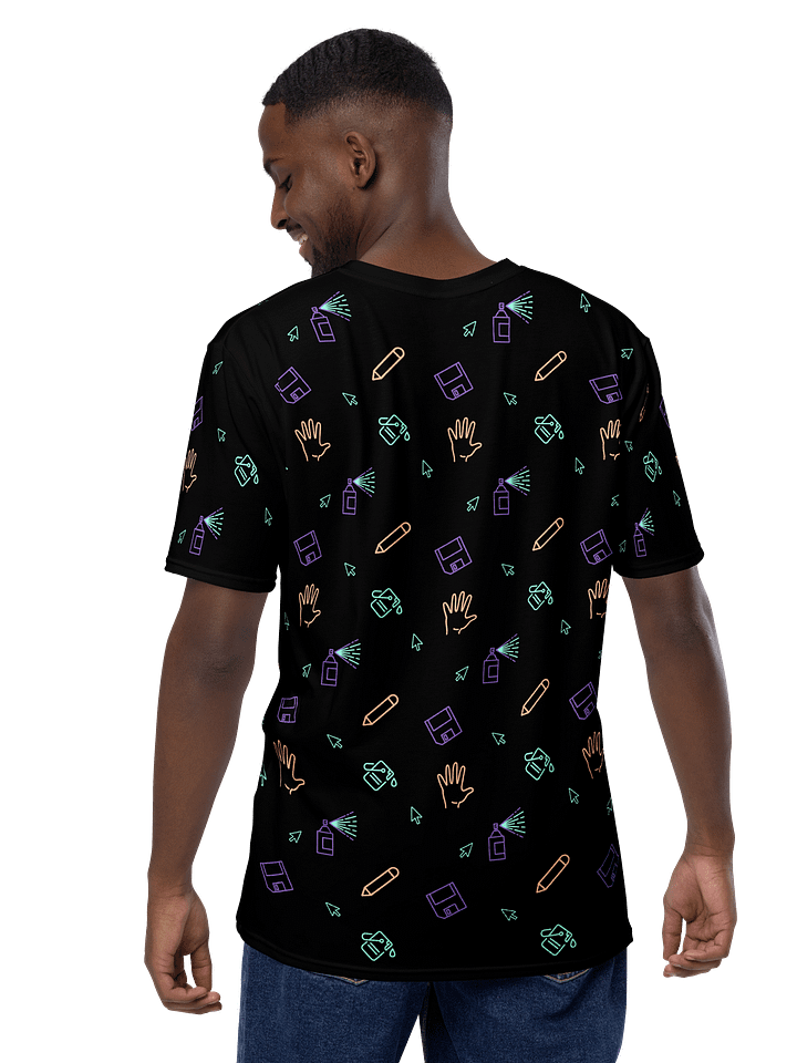 Computer Lab pattern unisex t-shirt product image (2)