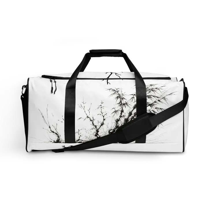 Bamboo All-Over Print Duffle Bag product image (1)