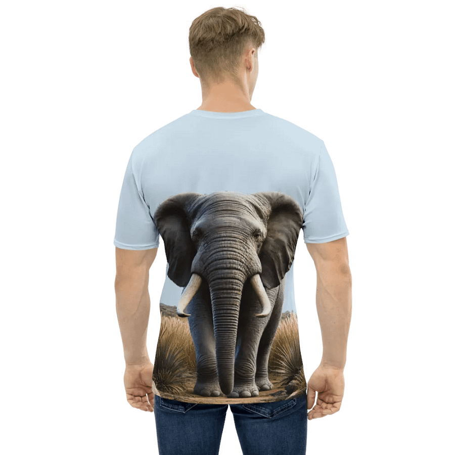 Savanna Elephant Majesty All-Over T-Shirt product image (2)