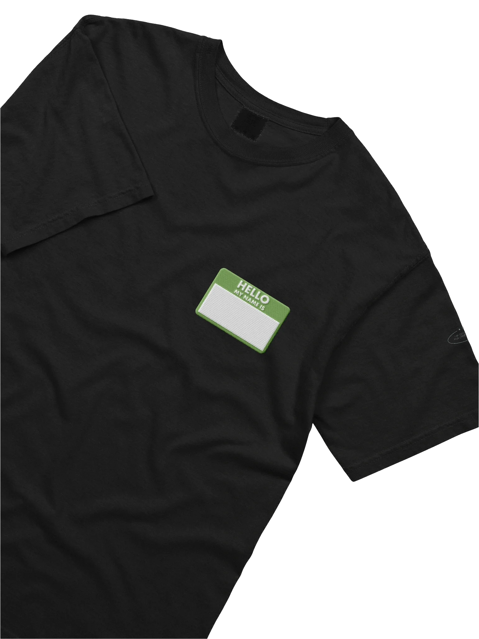 Name Tag Tee: Green Block product image (5)