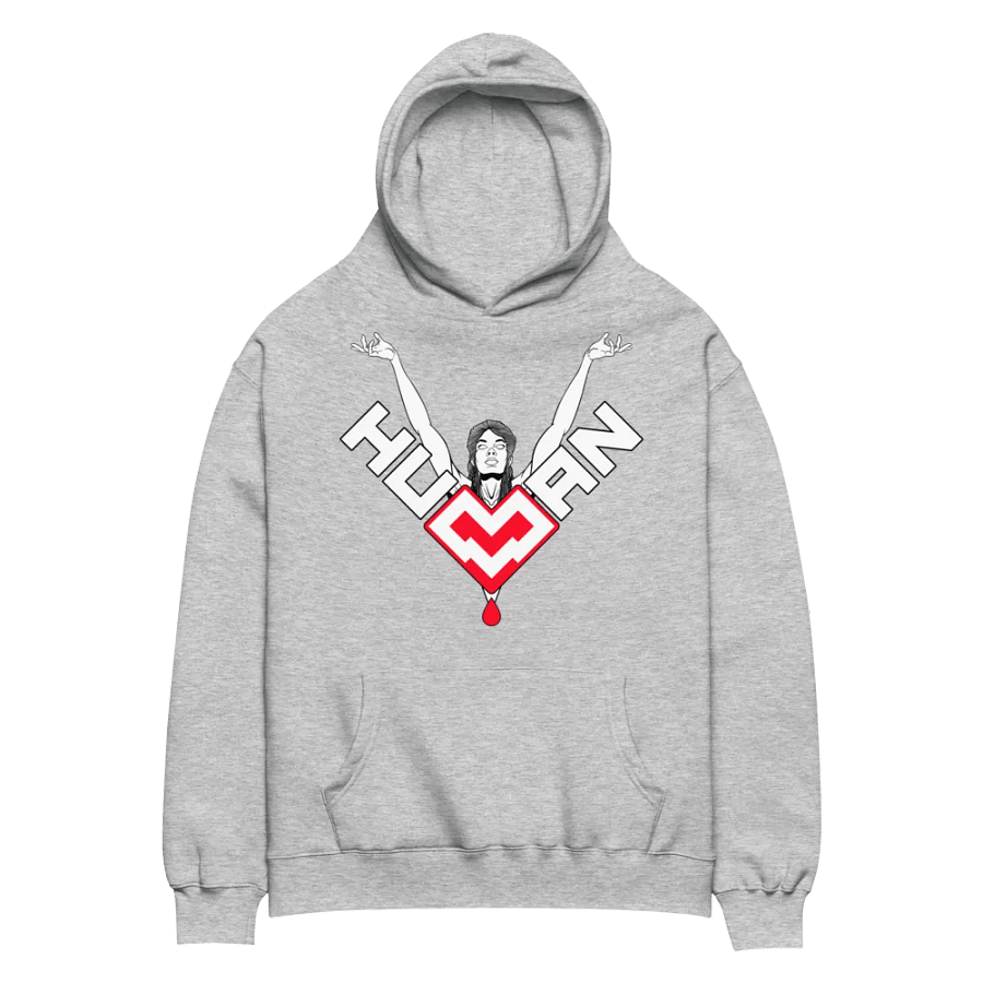 Human Oversized Unisex Hoddie product image (2)